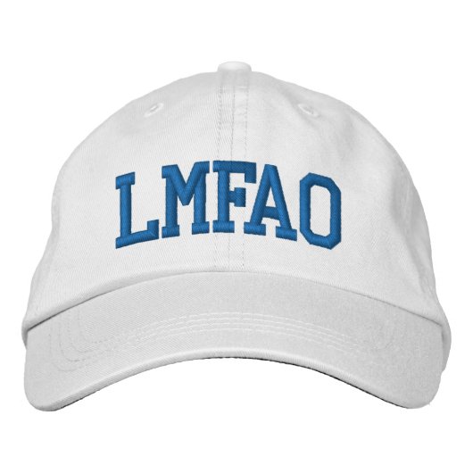 LMFAO HAT USA LBIアパレル 刺繍入りキャップ (正面)