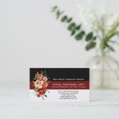 LMFTライセンス結婚と家族セラピストブシン 名刺 (スタンド正面)