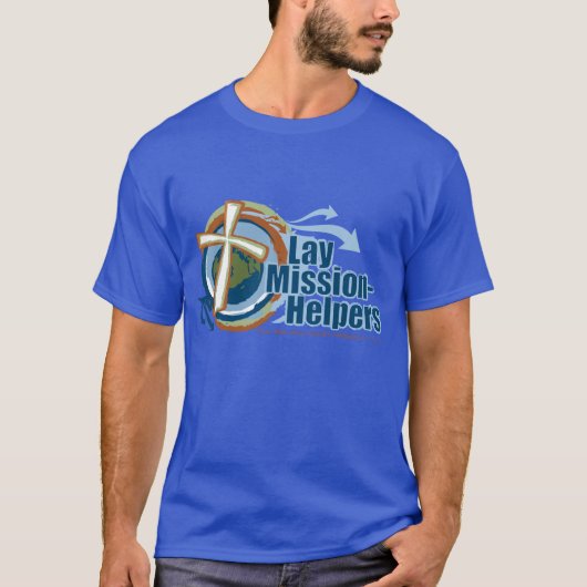 LMHロゴ入りユニセックスTシャツ Tシャツ (正面)