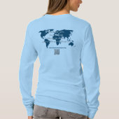 LMH 70周年記念長袖Tシャツ女性 Tシャツ (裏面)