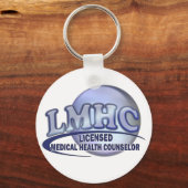 LMHCライセンス医療保健相談員 キーホルダー (正面)