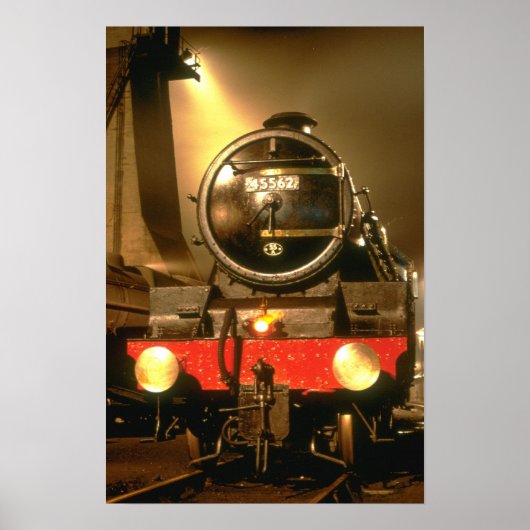 LMS Jubilee Albertaはコールタワーで矮小化 ポスター (正面)