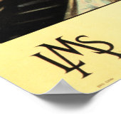 LMS Train THE DAY BEGINDSヴィンテージ鉄道ポスター広告 ポスター (角)