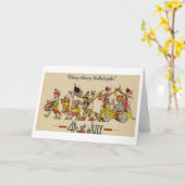 LMUライブラリ7月4日グリーティングカード カード (黄色い花)