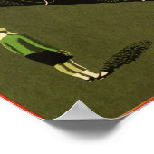 LNERスコッ飛んでいるツマン鉄道ヴィンテージ鉄道ポスター ポスター (角)