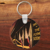 LNERスコッ飛んでいるツマン キーホルダー (正面)