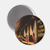 LNERスコッ飛んでいるツマン マグネット (正面/裏面)