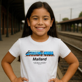 LNER A4形 4468号機 マラード - 世界最速の蒸気機関車 Tシャツ