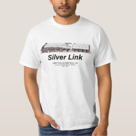 LNER Class A4 2509 Silver Link Steam Locomotive  Tシャツ