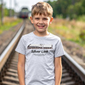 LNER Class A4 2509 Silver Link Steam Locomotive  Tシャツ