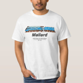 LNER Class A4 4468 Mallard - Fastest Steam Loco Tシャツ