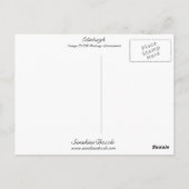 LNER Rail Posterによるエディンバラ ポストカード (裏面)