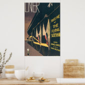 LNER The Flying Scotsman Vintage Travel Poster ポスター (キッチン)
