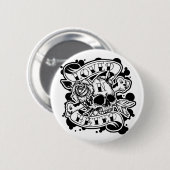 LNHのロゴ 缶バッジ (正面&裏面)