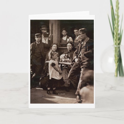 「Loの街の生活からのWhitechapelのHookey Alf、 カード (正面)