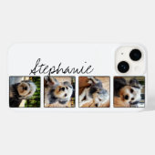 Lo Fiフレームを使用したInstagramフォトコラージュ Case-Mate iPhoneケース (裏面 (横))