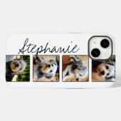 Lo Fiフレームを使用したInstagramフォトコラージュ Case-Mate iPhoneケース (裏面 (横))