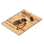 Lo-fi Aesthetic Islamic Study ノートブック (左側)