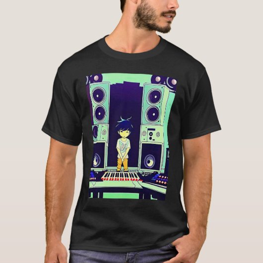 Lo fi hip hop chillhop chill beats aesthetics  105 tシャツ (正面)