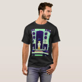 Lo fi hip hop chillhop chill beats aesthetics  105 tシャツ (正面フル)