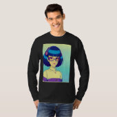 Lo fi hip hop chillhop chill beats aesthetics  131 tシャツ (正面フル)