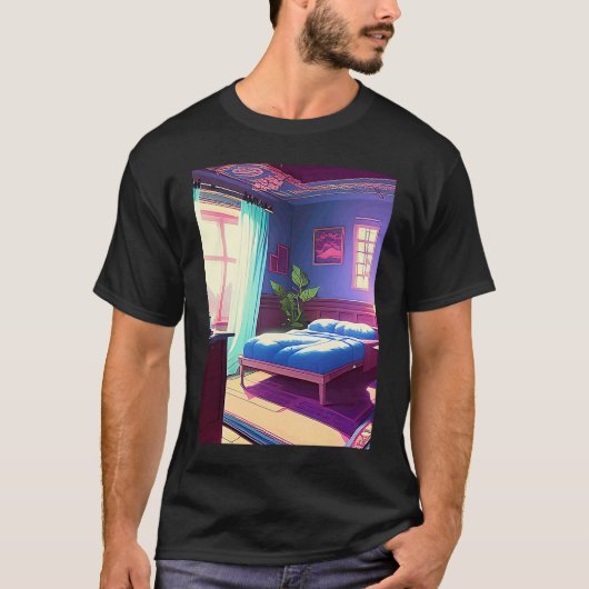 Lo fi hip hop chillhop chill beats aesthetics  164 tシャツ (正面)