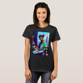 Lo fi hip hop chillhop chill beats aesthetics  42 tシャツ (正面フル)