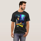 Lo fi hip hop chillhop chill beats aesthetics  4 tシャツ (正面フル)