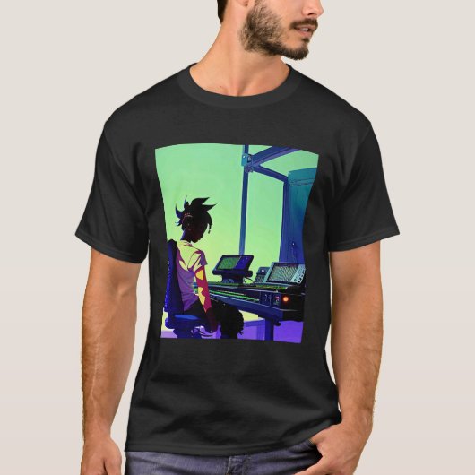 Lo fi hip hop chillhop chill beats aesthetics 7 tシャツ (正面)