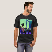 Lo fi hip hop chillhop chill beats aesthetics 7 tシャツ (正面フル)