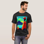 Lo fi hip hop chillhop chill beats lofi aesthetics tシャツ (正面フル)