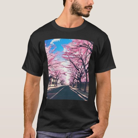 Lo fi hip hop chillhop chill beats lofi aesthetics tシャツ (正面)
