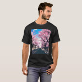 Lo fi hip hop chillhop chill beats lofi aesthetics tシャツ (正面フル)