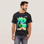 Lo fi hip hop chillhop chill beats lofi aesthetics tシャツ (正面フル)