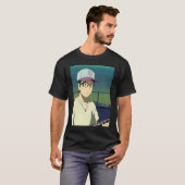 Lo fi hip hop chillhop chill beats lofi aesthetics tシャツ (正面フル)