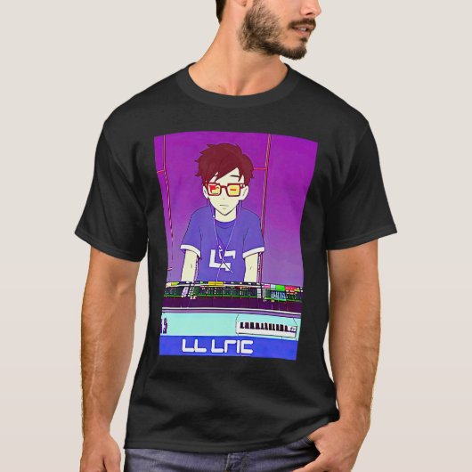 Lo fi hip hop chillhop chill beats lofi aesthetics tシャツ (正面)