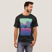 Lo fi hip hop chillhop chill beats lofi aesthetics tシャツ (正面フル)