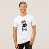 Lo-Fi Vibes ベクターアート トライブレンドTシャツ (正面全面)