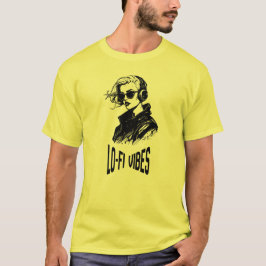 Lo-Fi Vibes ベクターアート Tシャツ