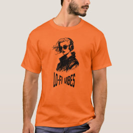 Lo-Fi Vibes ベクターアート Tシャツ