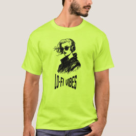 Lo-Fi Vibes ベクターアート Tシャツ