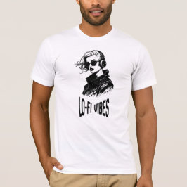 Lo-Fi Vibes ベクターアート Tシャツ
