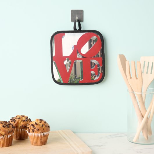 LO VEラブパークフィラデルフィアフォトポットホルダー 鍋敷き (インサイチュ (吊り下げ))