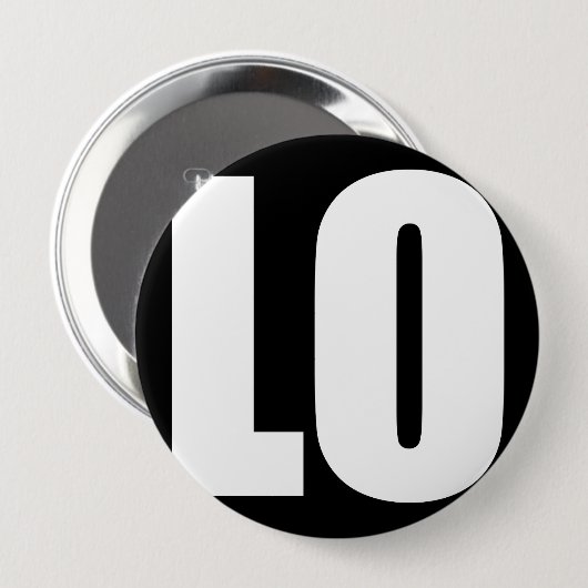 LO(VE) 缶バッジ (正面&裏面)