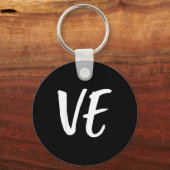 Lo Ve Love Matching Couple Husband Wife Valentine' キーホルダー (正面)