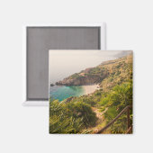 Lo Zingaro,シチリア島の閑静なビーチ マグネット (正面/裏面)