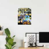 LOAビジョンボードポスター ポスター (ホームオフィス)