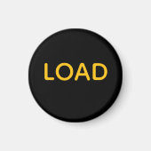 LOADロゴ食器洗い機 マグネット (正面)