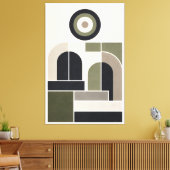 Load-Bearing Quiet キャンバスプリント (インサイチュ (リビング))