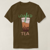 Loaded Tea Sticker Tシャツ (デザイン正面)